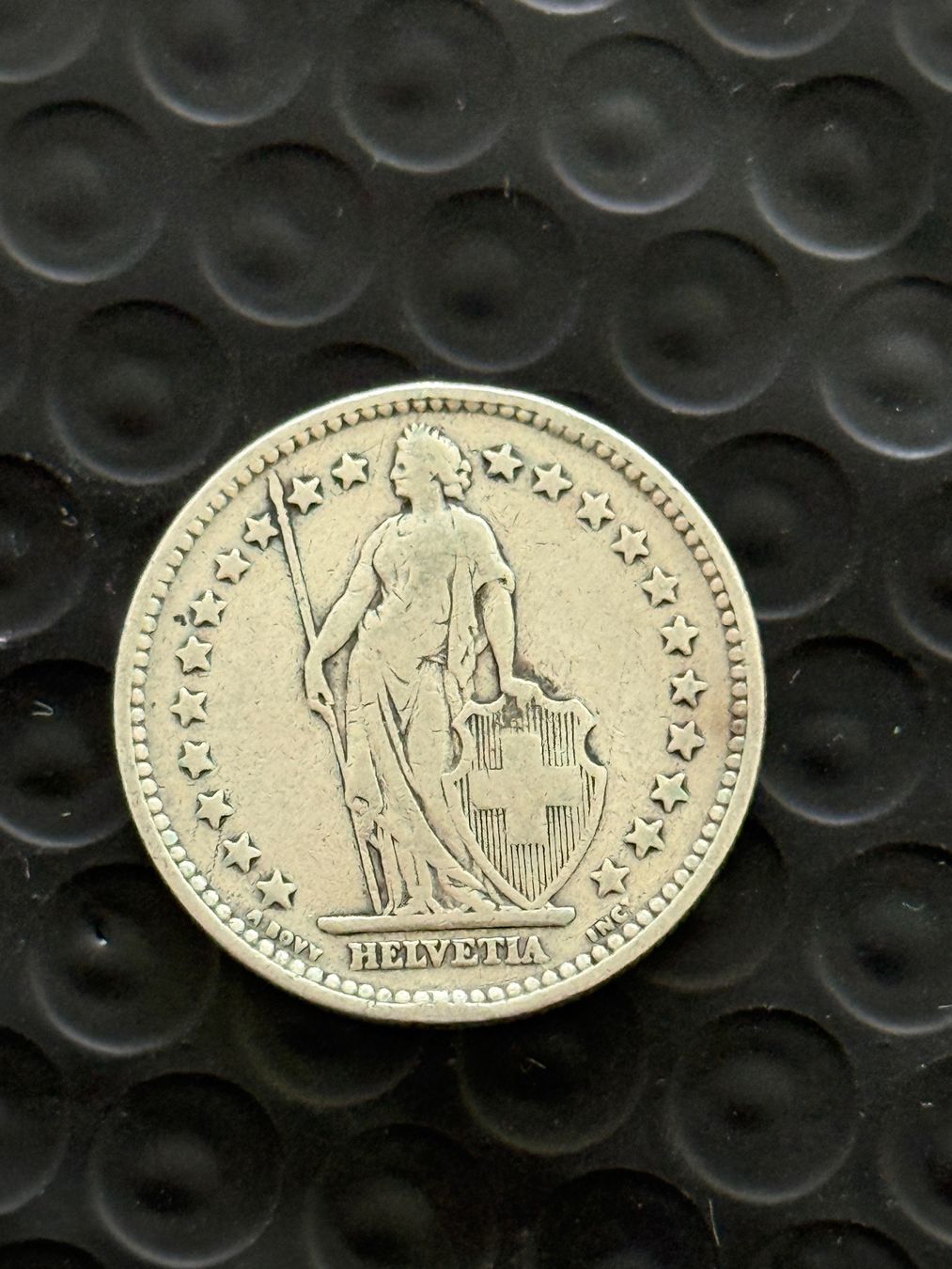 Alle Münzen: 2 Franken 1908  sehr Rar – Gebraucht aus Wallisellen von SWISS_SILVER1 1