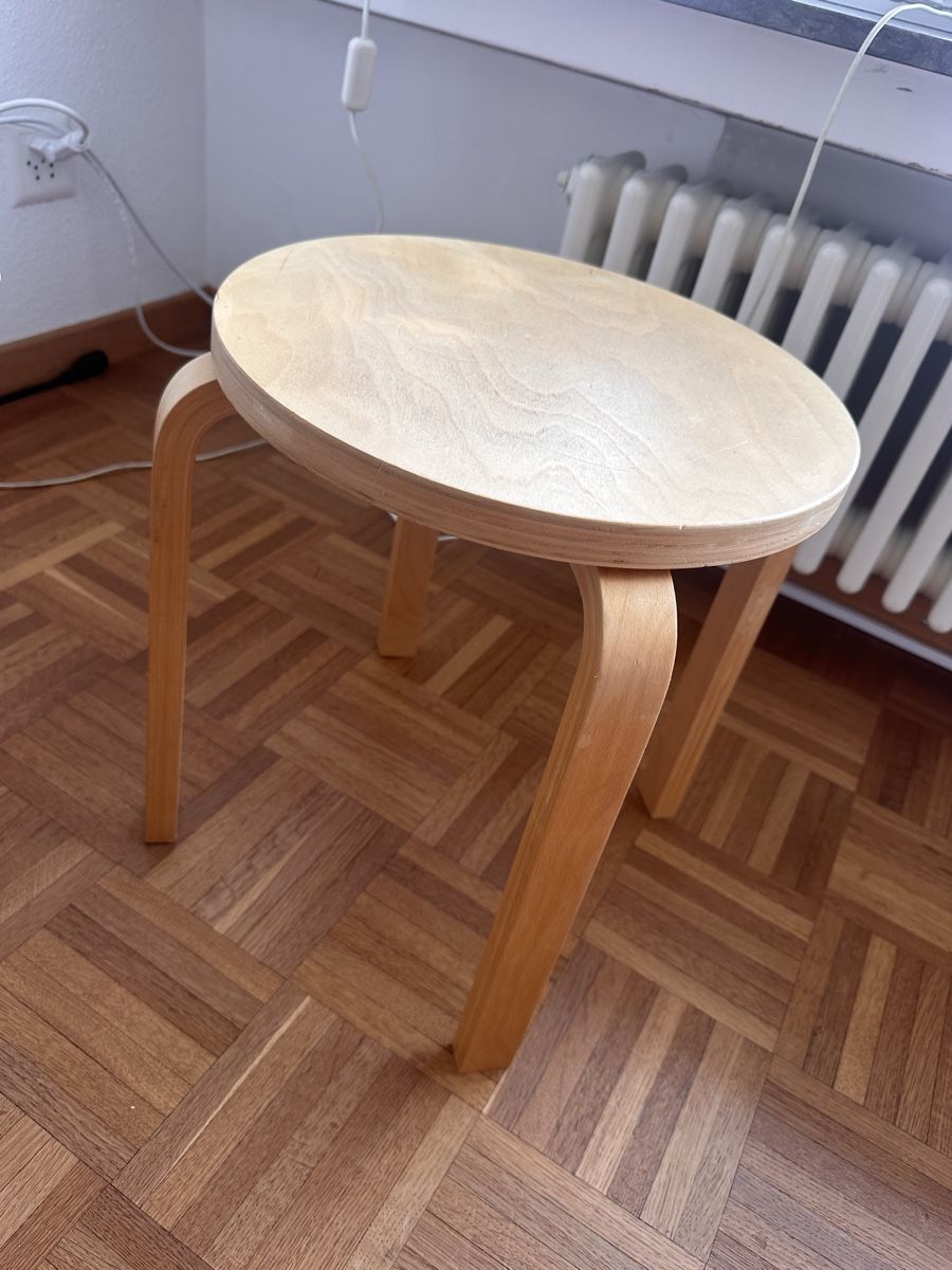 Ikea Hocker: Vintage IKEA Frosta Hocker 90iger – Gebraucht aus Baden von Marytumby 4