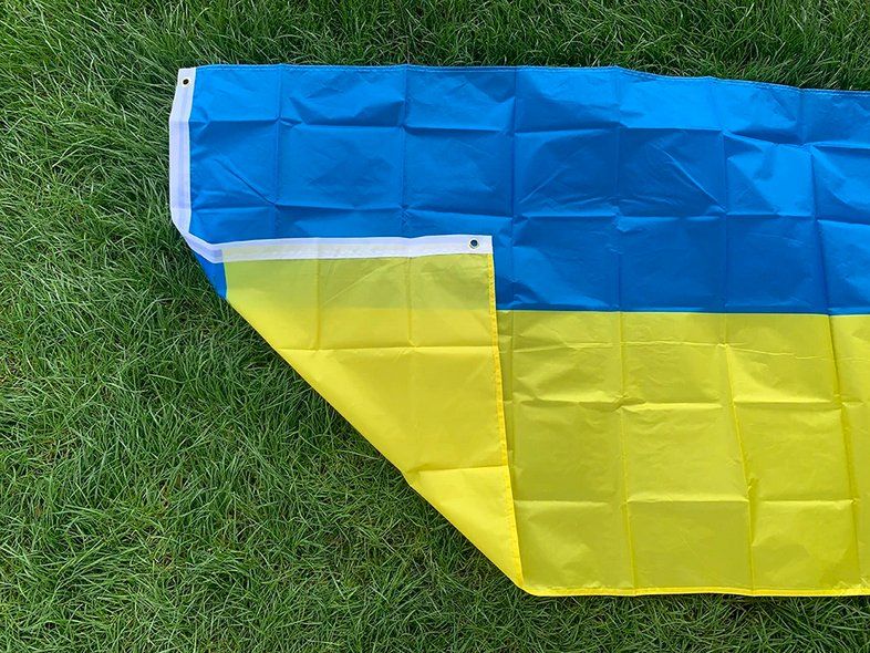 Bandiere: 3x Flagge Ukrainisch - Drapeau Ukraine – Nuovo e nell'imballaggio originale da Bussigny venduto da NATURALO 1