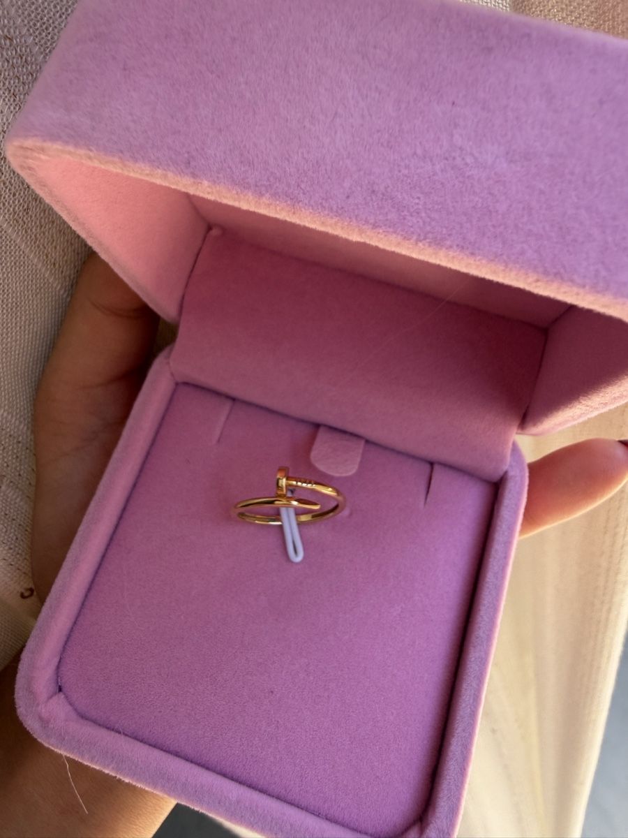 Ringe: Yellow Gold 750 Nail Ring – Neu (gemäss Beschreibung) aus St.Josefen von lop_lh8d 7