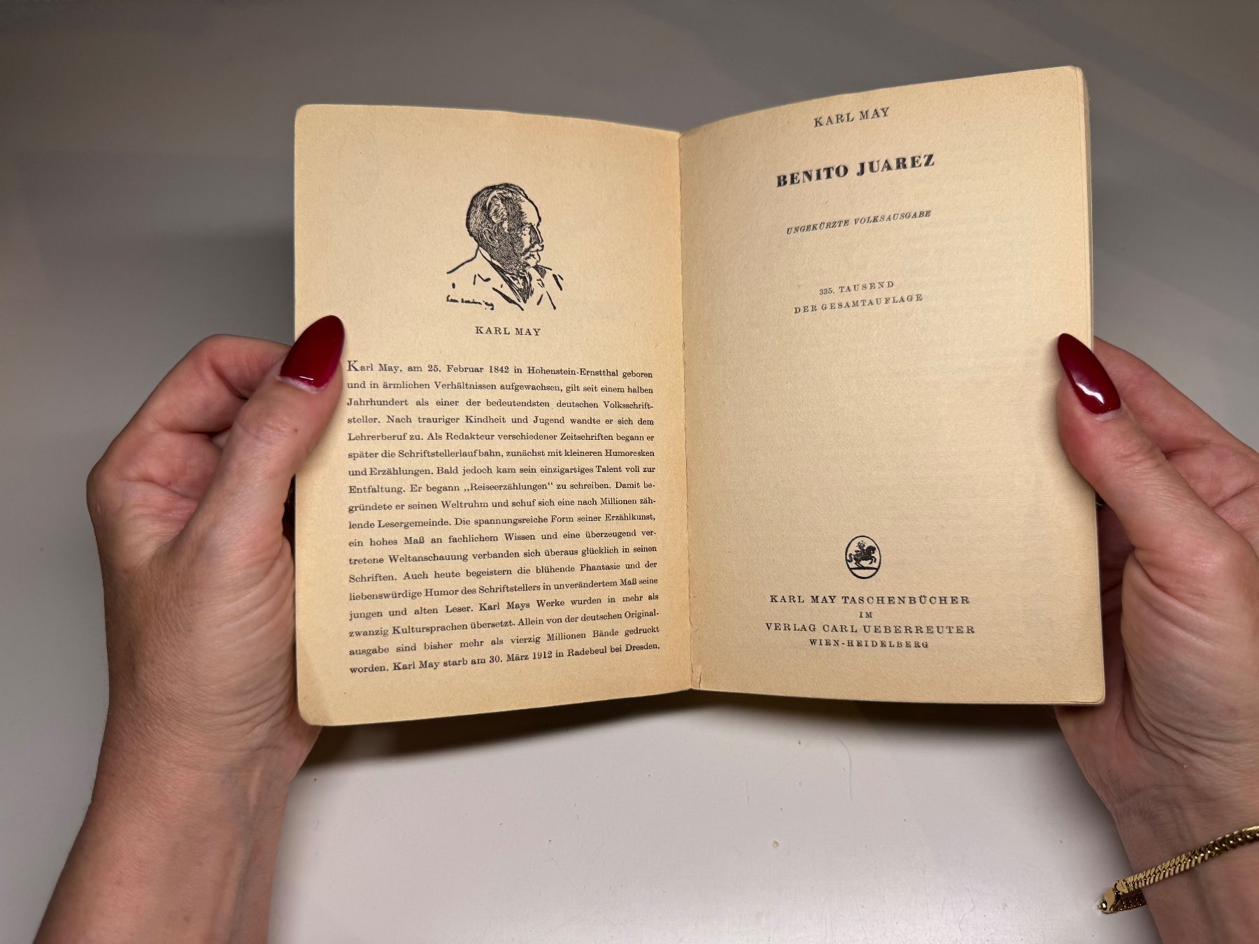 Libri: ROMAN: Karl May, Benito Juarez – Usato da Grosswangen venduto da Kleine.Knoepfe 3