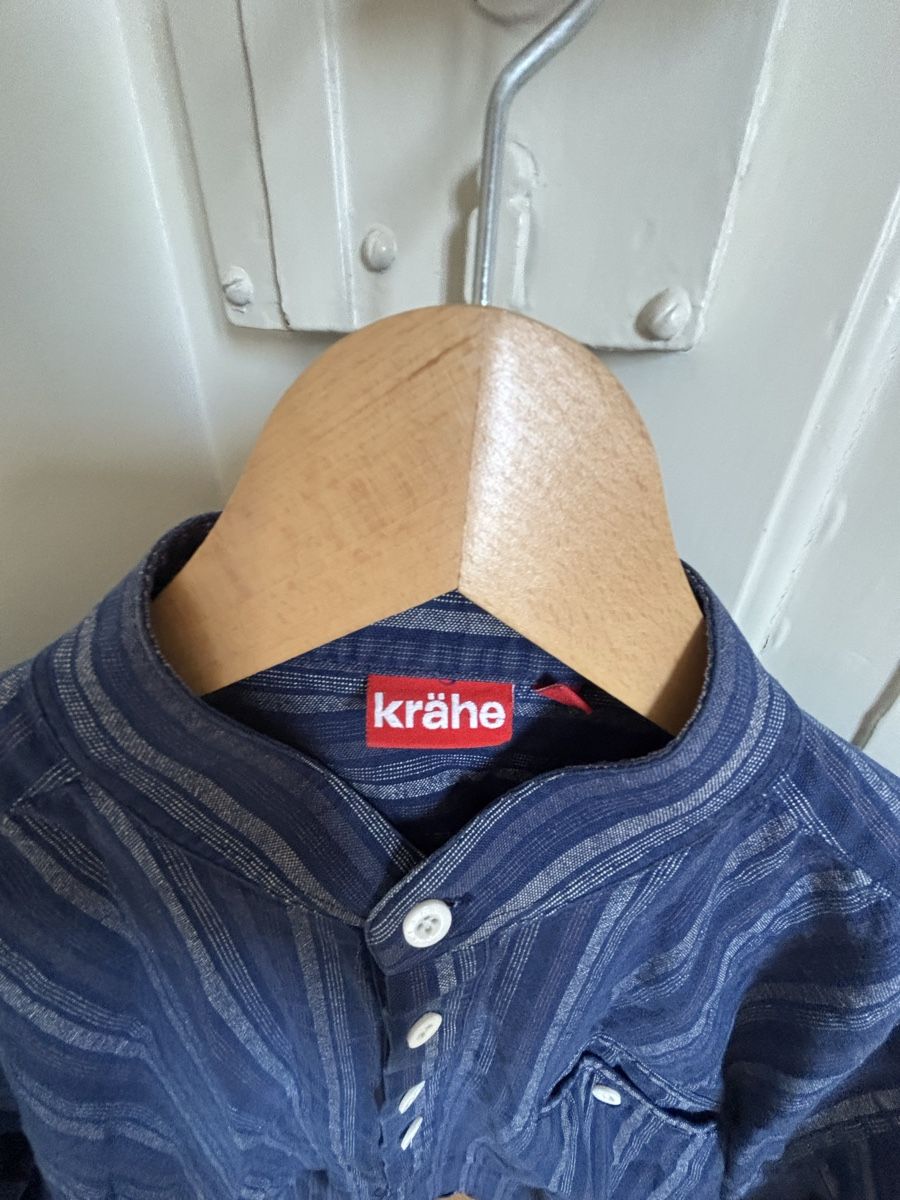 Camicie: Herren Hemd Krähe blau gestreift – Usato da Bern venduto da wisemagpie 1