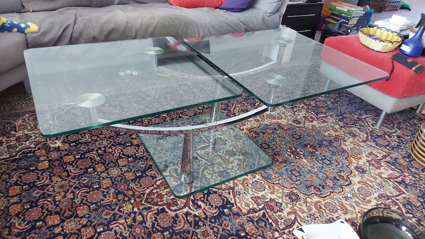 Tavoli: Couchtisch aus Glas – Usato da Dussnang venduto da Phil.Sm