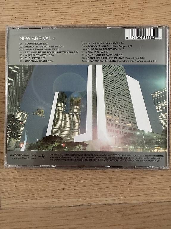 CD: A*Teens - New Arrival – Usato da Brütten venduto da voene77 1