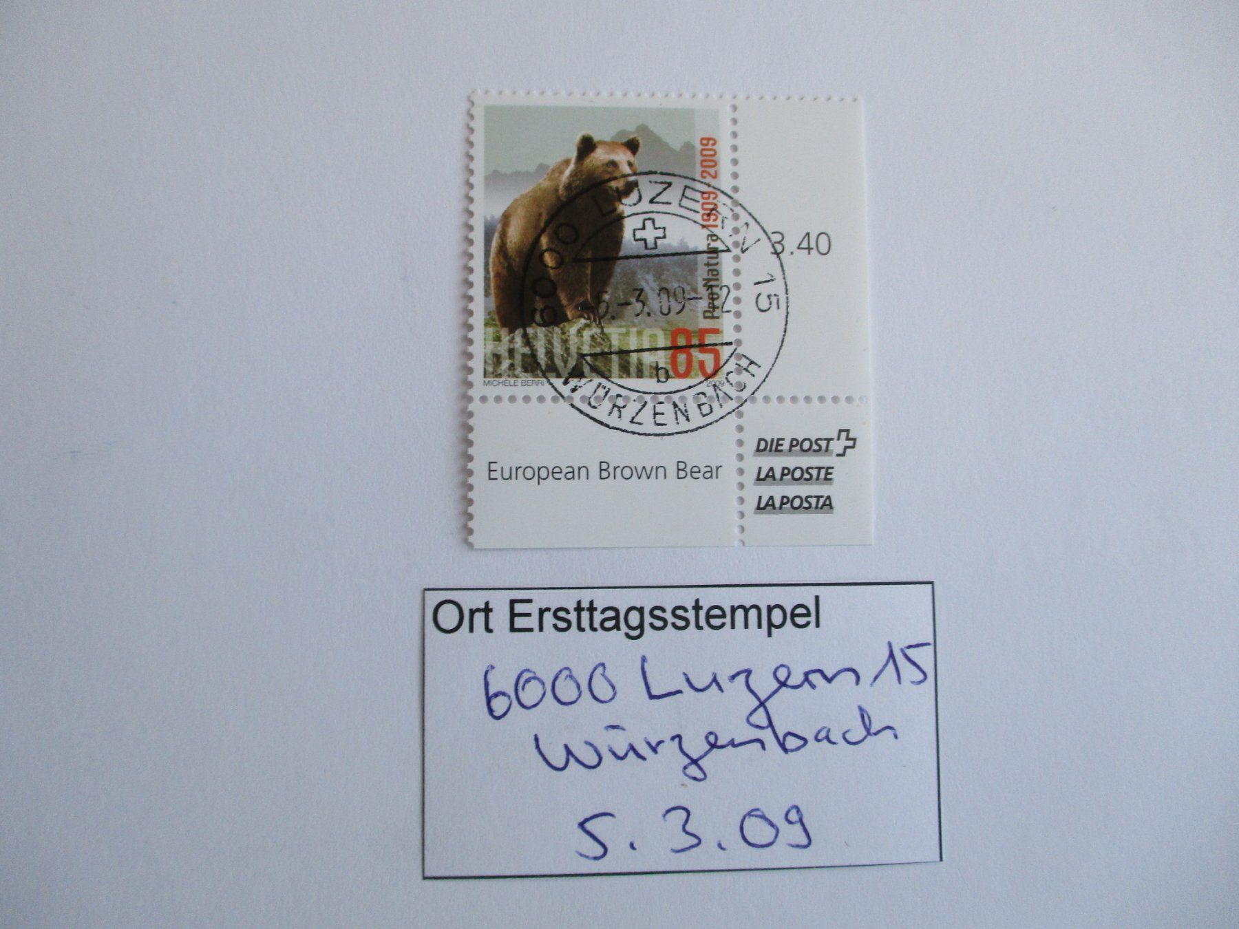 Tous les timbres: Voll Ort Ersttagsstempel Luzern 1 – D'occasion à Langnau b. Reiden par Aktuell88