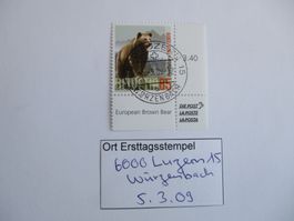 Voll Ort Ersttagsstempel Luzern 1
