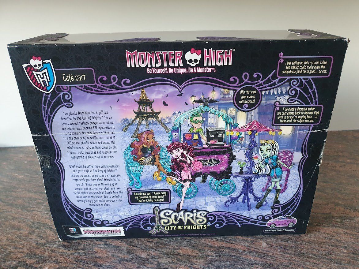 Jouets: Monster High Scaris Straßencafé - 2012 – Neuf avec emballage d'origine à Nürensdorf par Ez-Shop 4