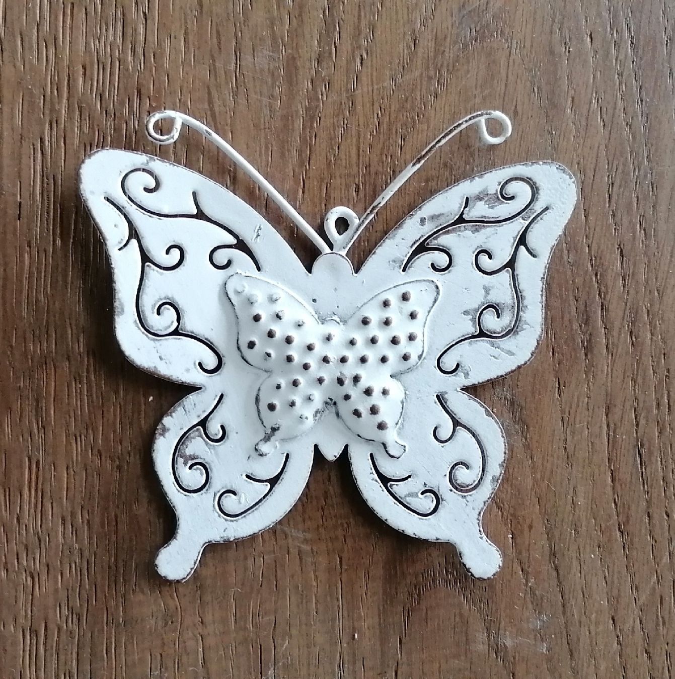 Tutte le decorazioni: 3 Schmetterling Metall Chabby chic  Deko – Nuovo (secondo la descrizione) da Schwarzenegg venduto da musi09 1
