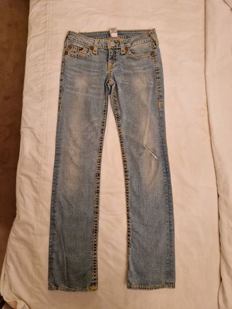 True Religion Jeans, hellblau, Grösse 29, cooler Look