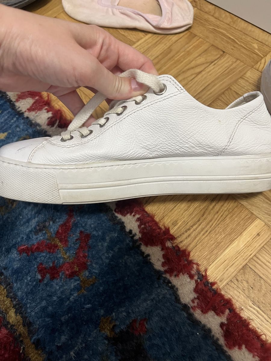 Paul Green Scarpe da donna: Baskets Paul Green blanches cuir taille 39 – Usato da Zürich venduto da Noemie1994 1