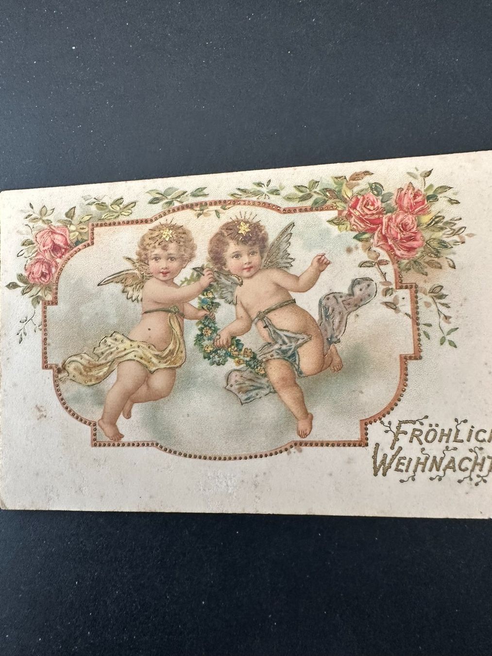Karten: sechs verschiedene Weihnachtskarten 1900-1915 – Gebraucht aus Lyssach von Zsag 1