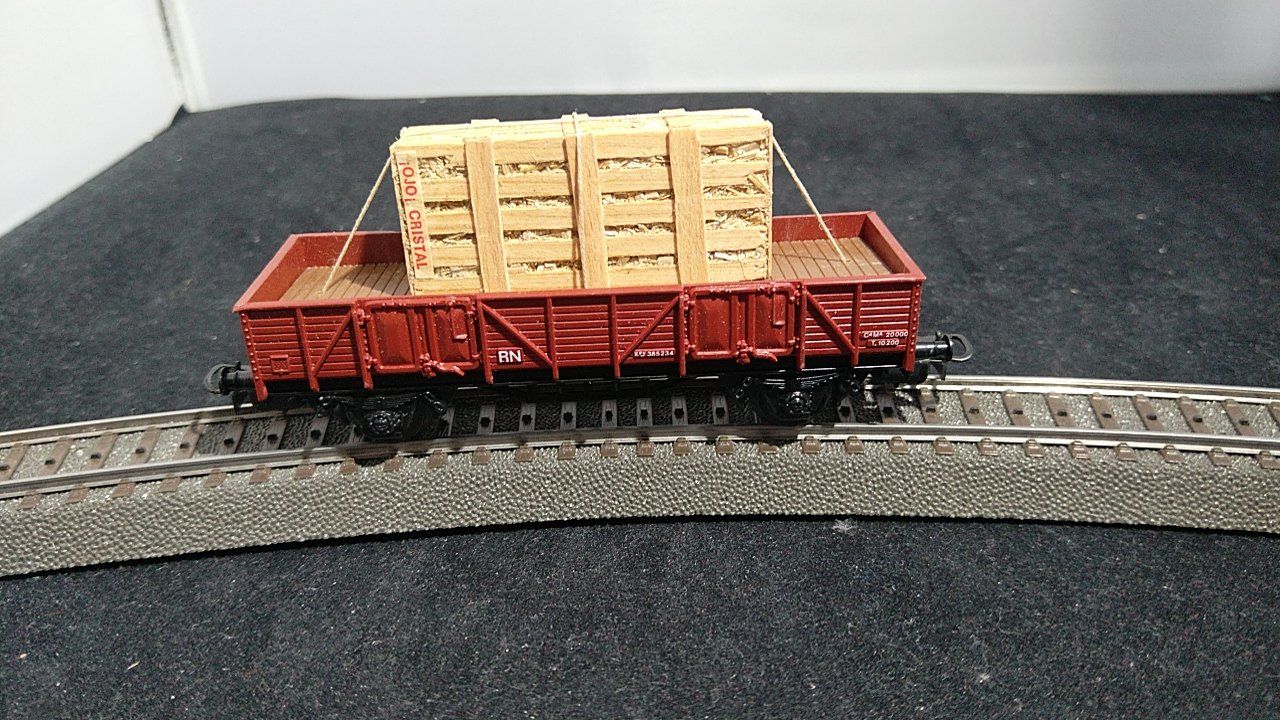 Modelleisenbahnen: Electrotren 1107 Güterwagen mit Beladung – Neu (gemäss Beschreibung) aus Uster von Regenwurm61