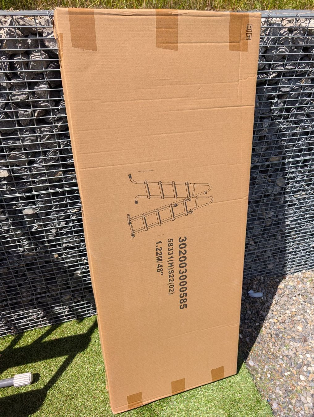 Bestway Scale: NEU! Poolleiter 1.22m Originalverpackt ungeöffnet – Nuovo e nell'imballaggio originale da Brittnau venduto da disregoo