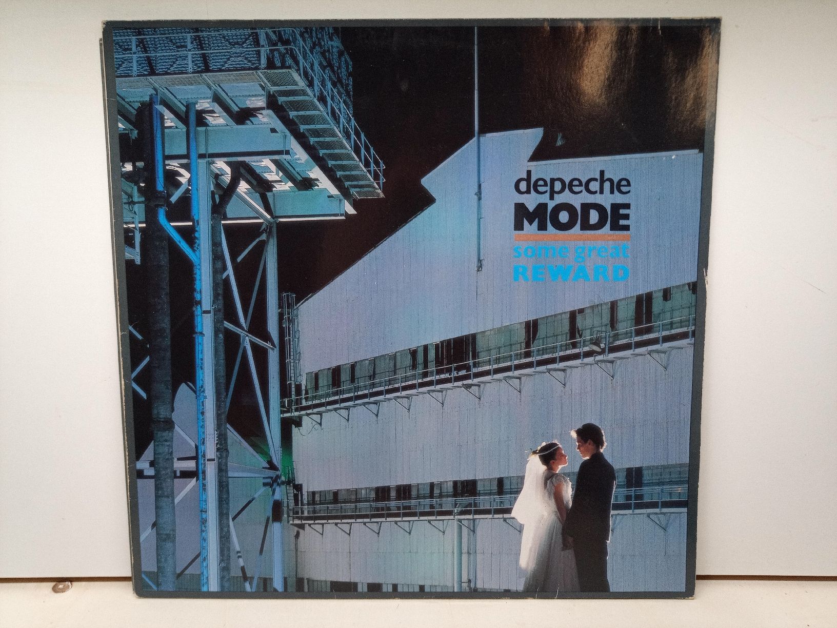Dischi in vinile: Depeche Mode "Some Great Reward" Graue Vinyl LP 1984 – Usato da basel venduto da markusb07