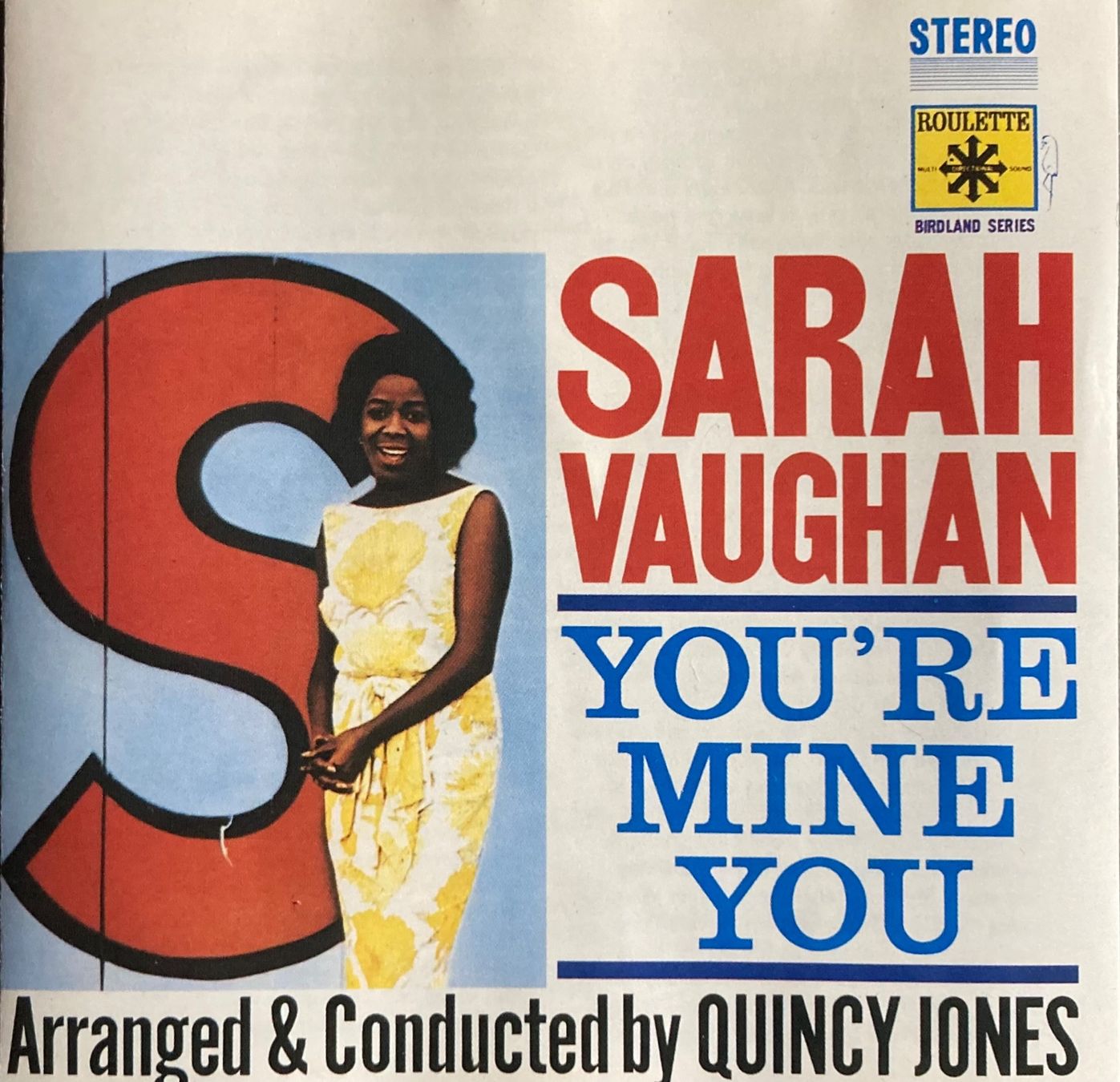 CD: SARAH VAUGHAN - YOU'RE MINE YOU – Usato da Poliez-Pittet venduto da Newtown-Records