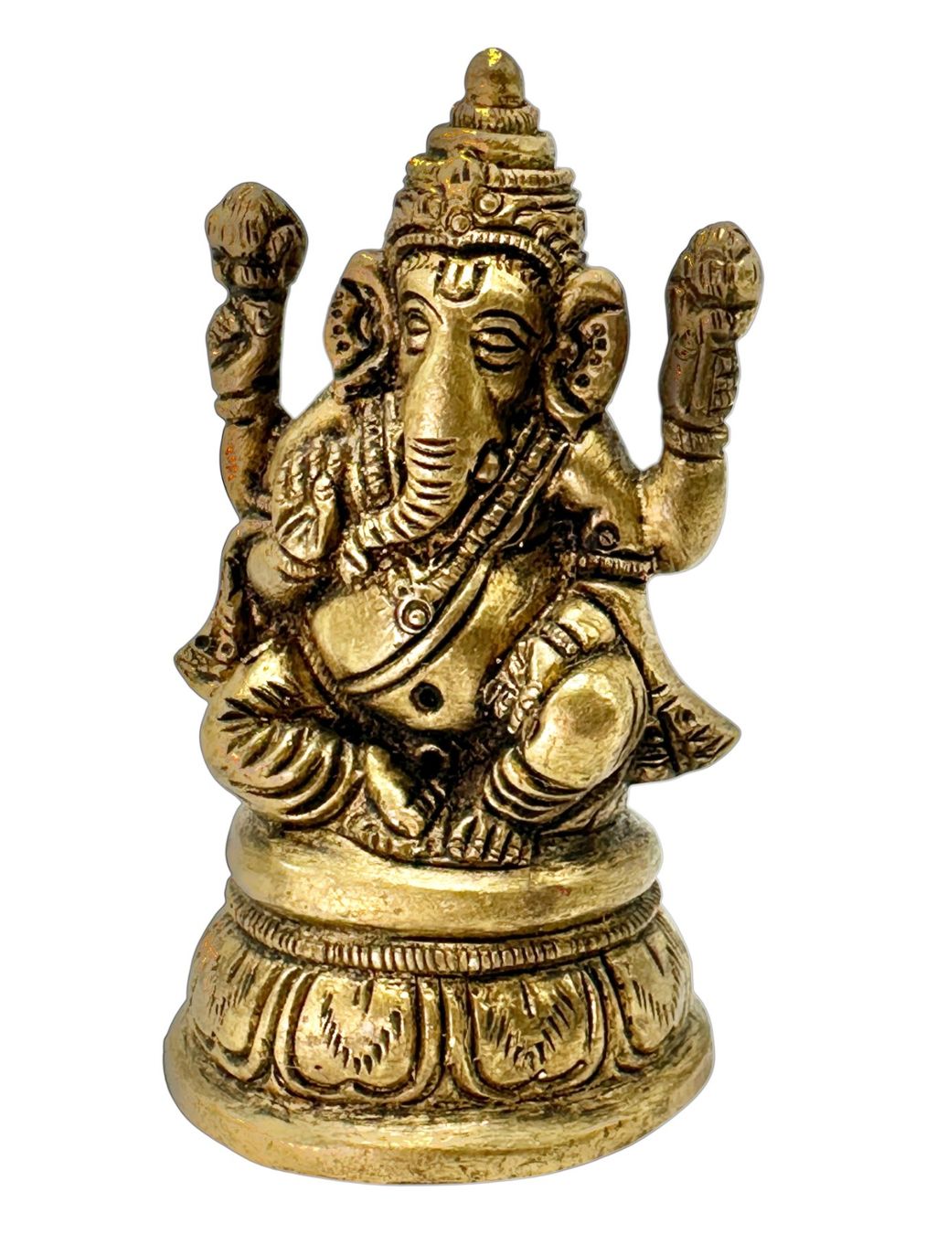 Skulpturen & Statuen: Statuette hindou ancienne Ganesh en bronze – Gebraucht aus Morges von mod_q7tt 5