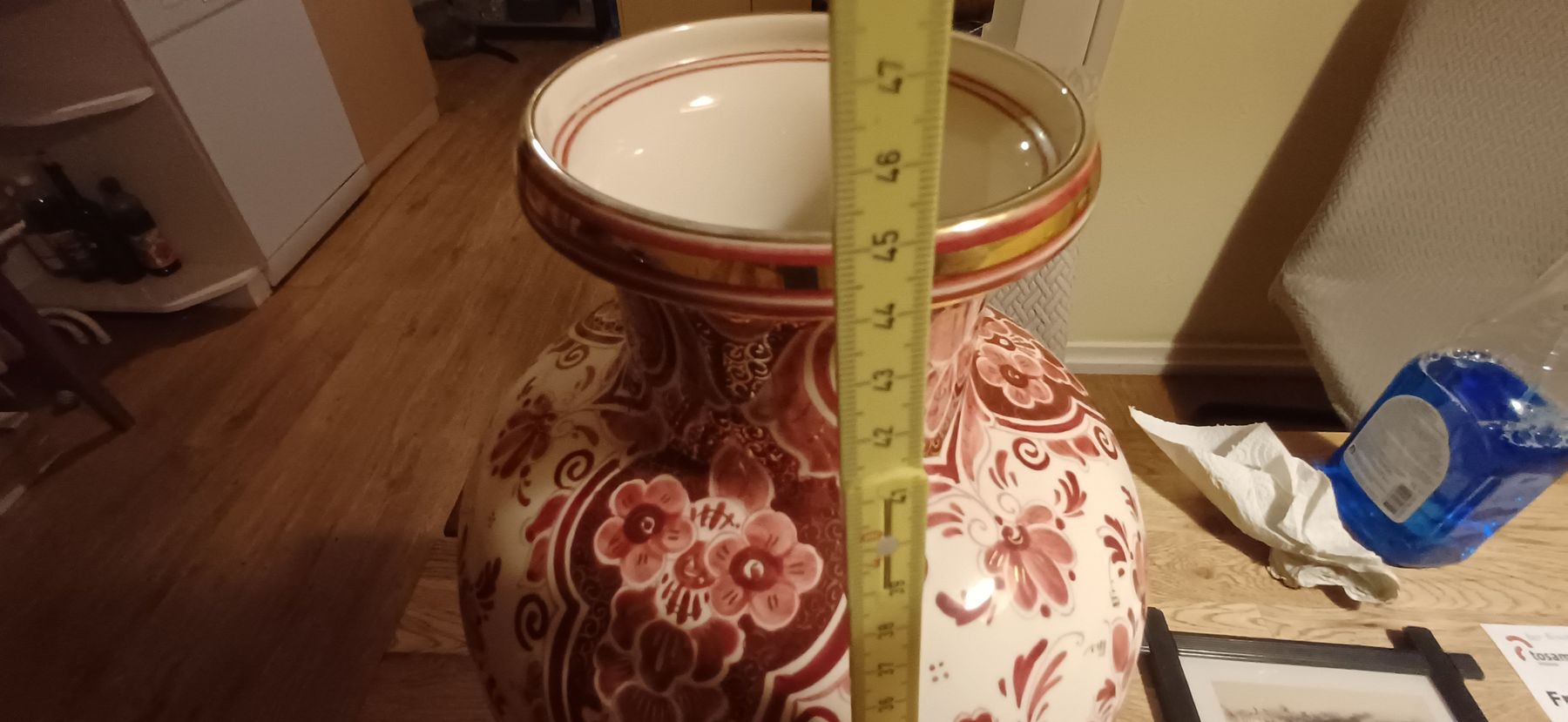 Vasen & Gefässe: Grosse Regina Delfts Vase – Gebraucht aus Flawil von Naphtali 2