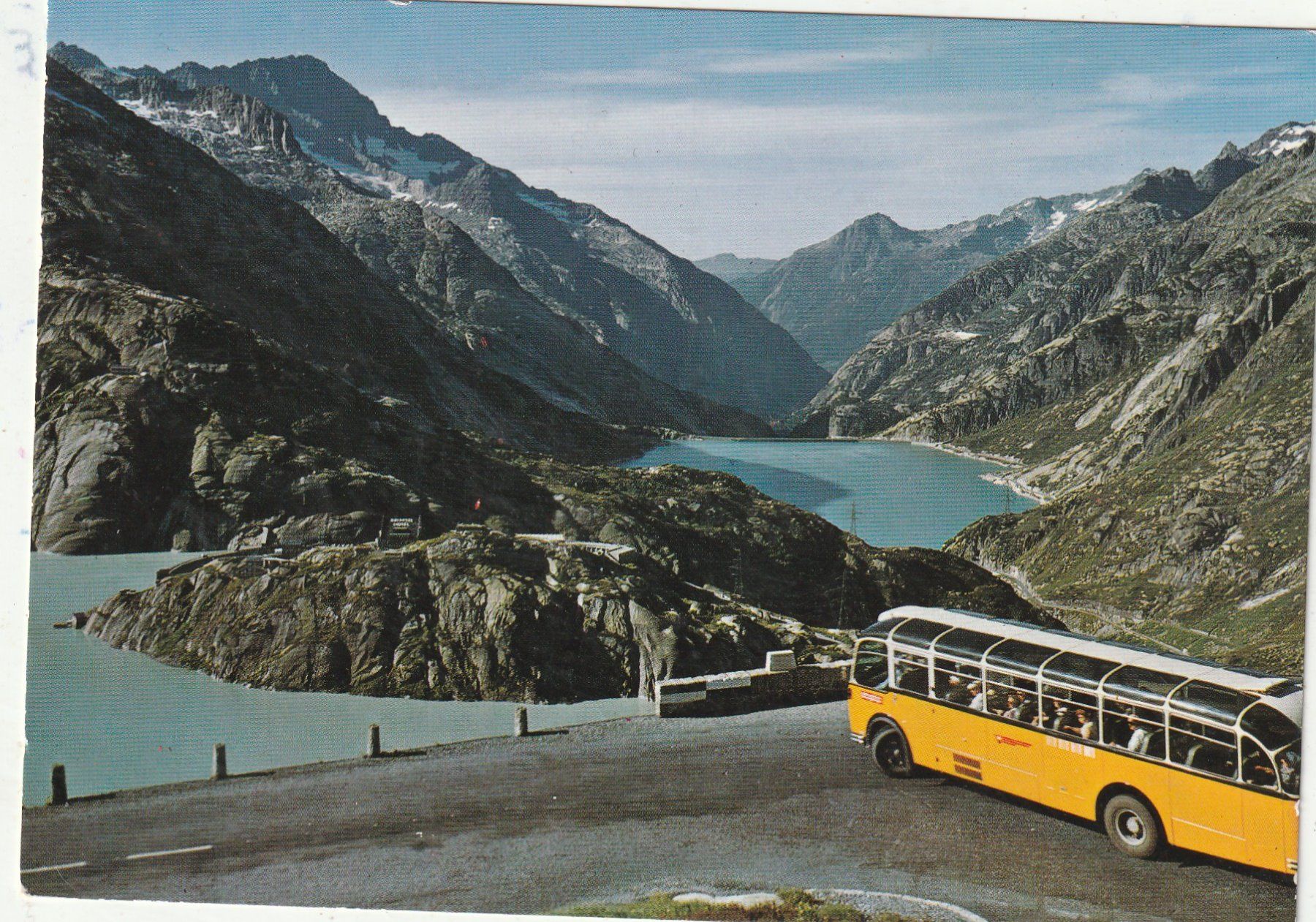 Cartoline postali: Postauto am Grimselpass – Usato da Lumbrein venduto da made02
