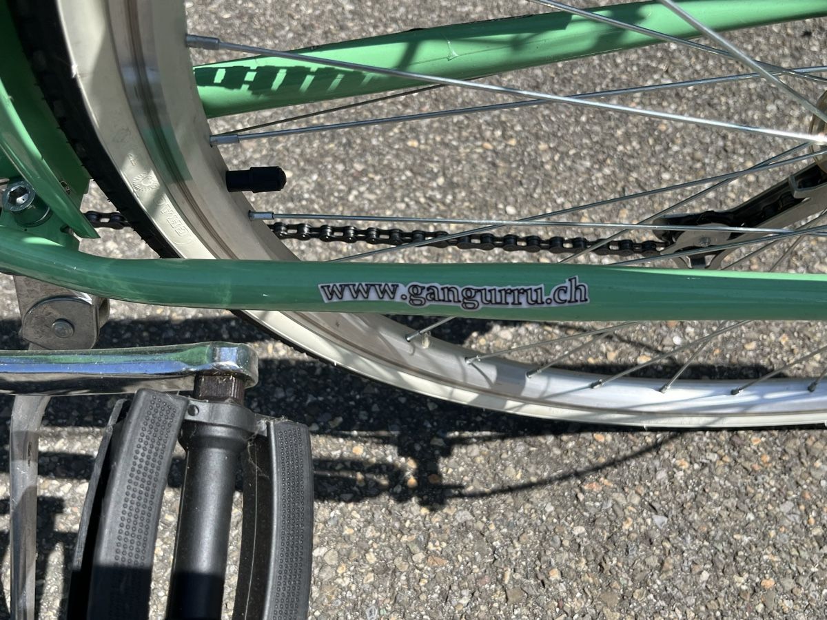 Velos: Damen Fahrrad Gangurru Bella Deluxe Vintage-Fahrrad mintgrün – Neu (gemäss Beschreibung) aus Ittenthal von kitty-w1971 2