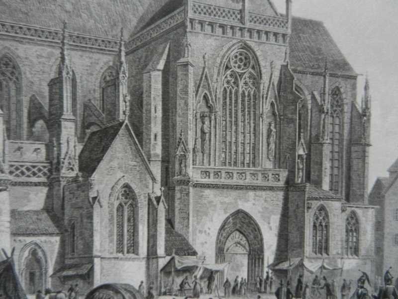 Stiche: Colmar Kathedrale Elsass – Gebraucht aus Risch von Rischli15 4