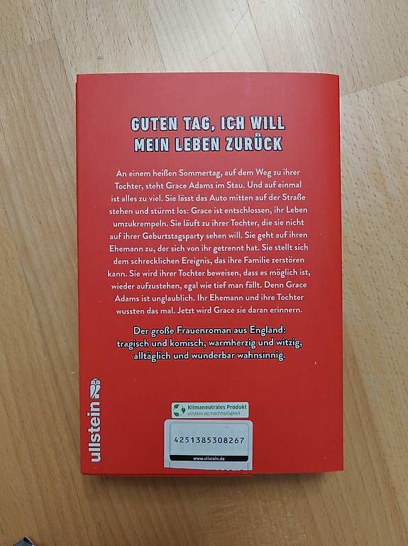 Bücher: Buch "Die unglaubliche Grace Adams" – Gebraucht aus Kloten von chr_rmr 1