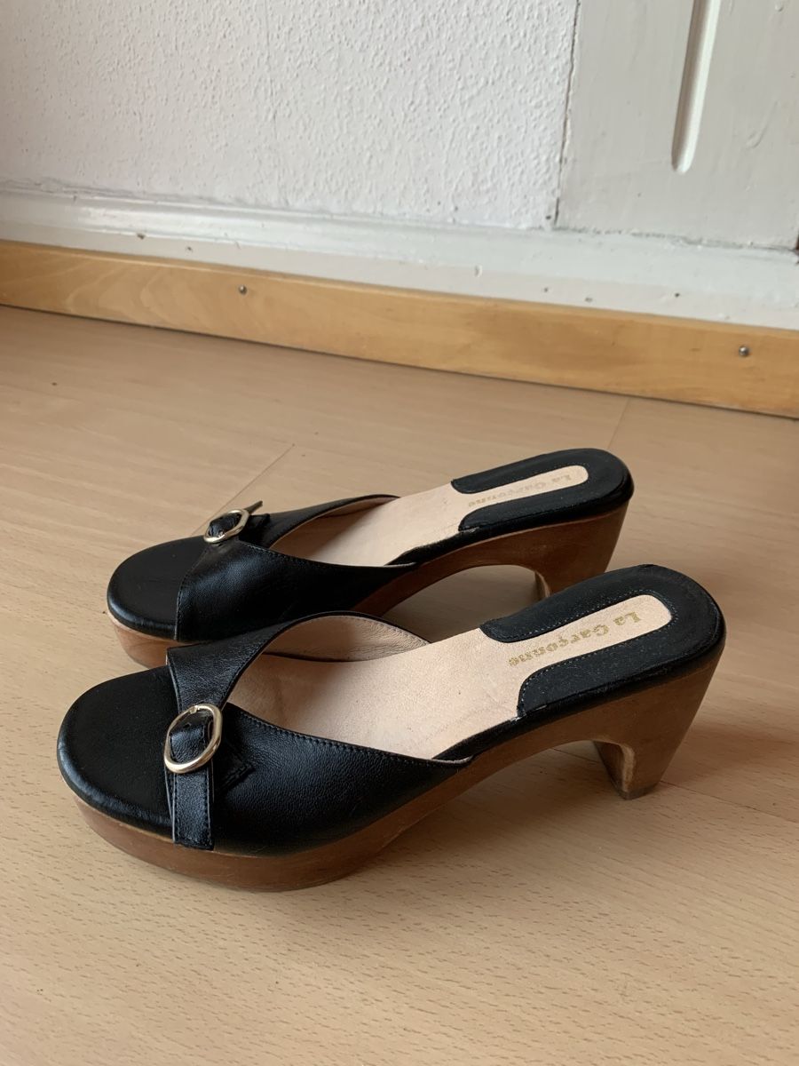 La Garçonne Scarpe da donna: La Garconne Pantoletten, Gr. 37 – Nuovo (secondo la descrizione) da Luzern venduto da deb_dg6g 1