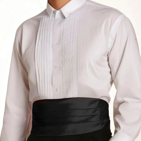 Satin Herren Veranstaltungen Verstellbar Formelle Kummerbund