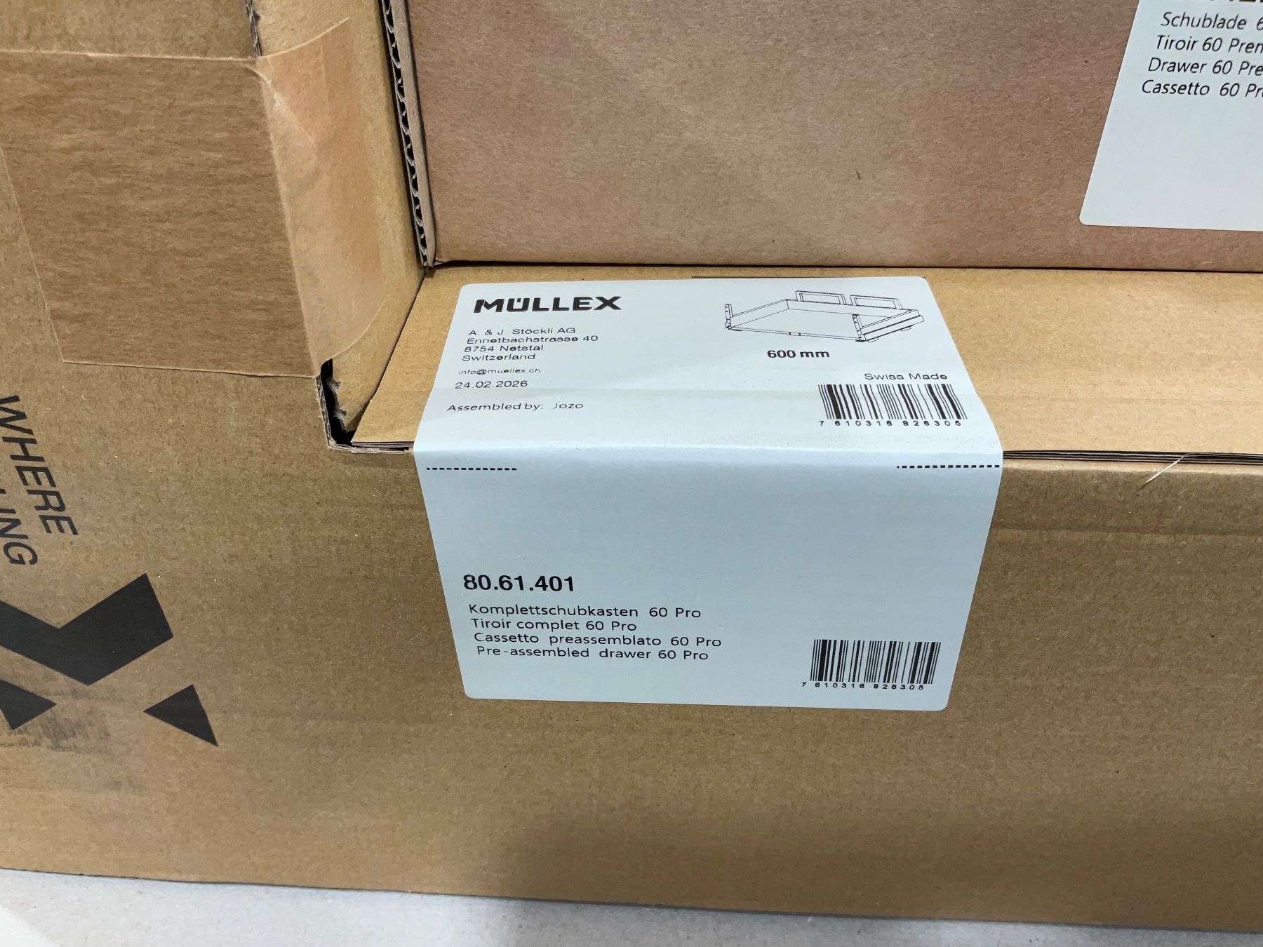 Müllex Cestini per rifiuti: 064 Müllex Abfallsystem X60 L5 Premium Pro – Nuovo e nell'imballaggio originale da Derendingen venduto da Meisterstuecke 6