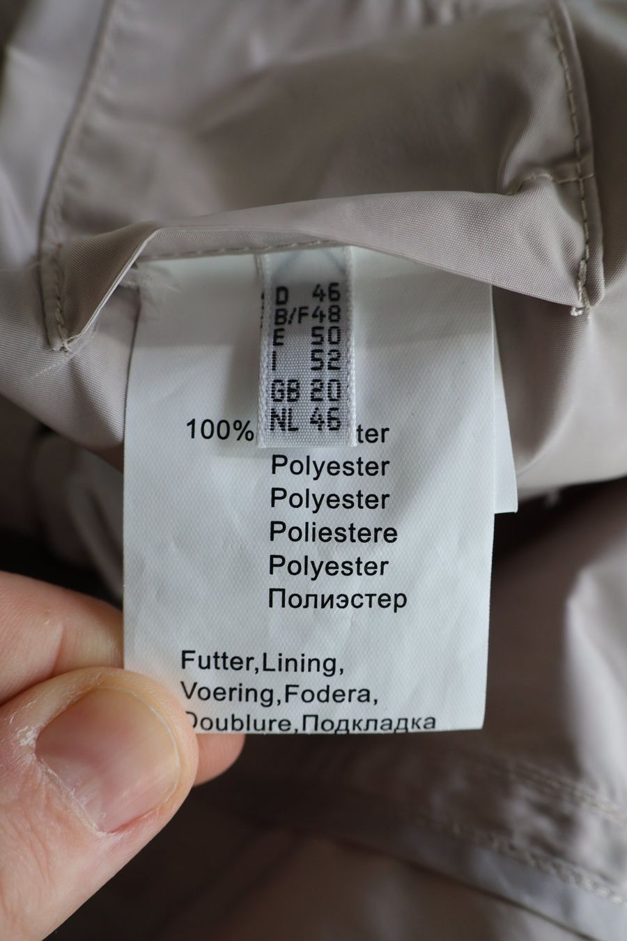 Giacche: Hellgraue Übergangsjacke – Nuovo (secondo la descrizione) da Winterthur venduto da jul_v9wx 5