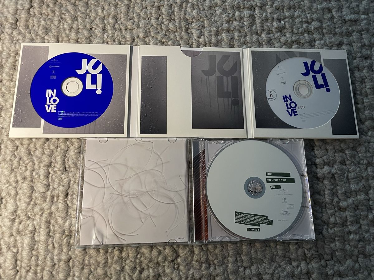 CDs: 2x Juli (1x CD+DVD) – Neuf (Voir description) à Reinach AG par trigger7811 1