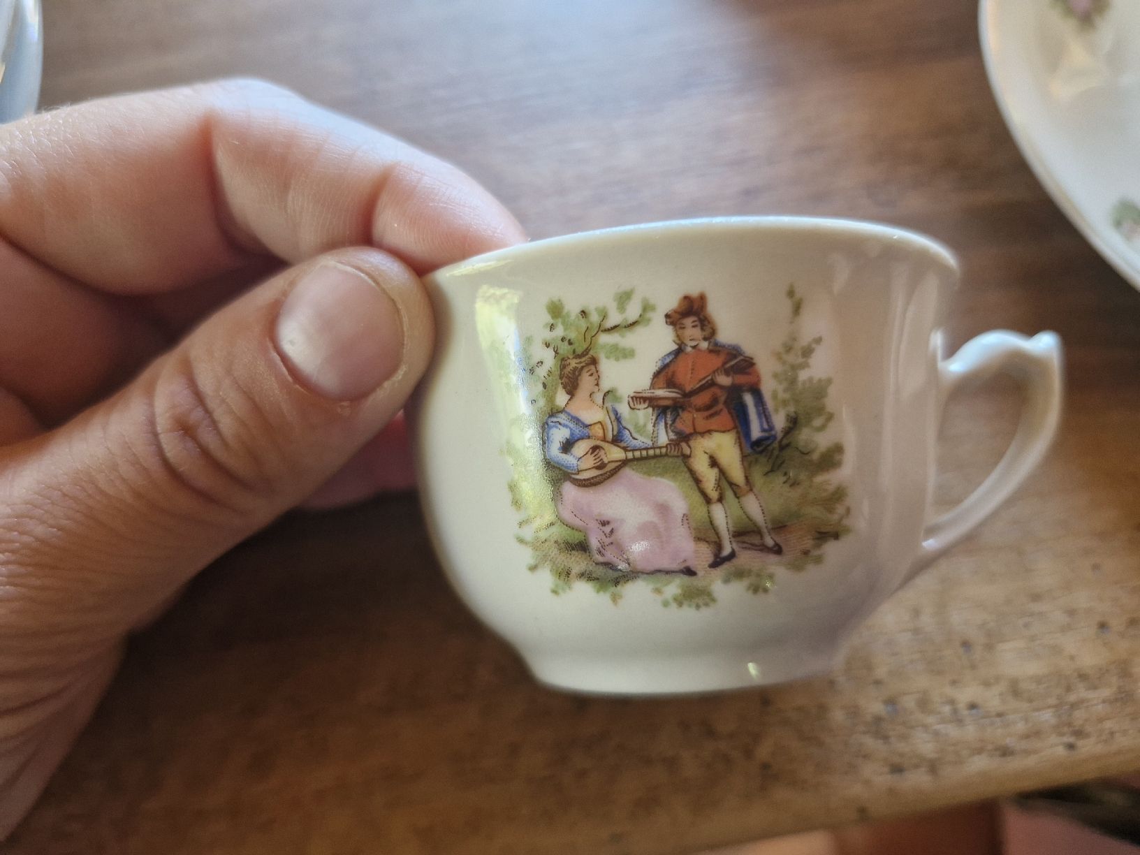 Tassen: 10 tasses à café vintage – Gebraucht aus St-Légier-Chiésaz von apocopea 1