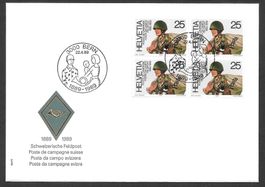Sonderbrief S. 1361 100 Jahre Feldpost Bern 22.4.1989