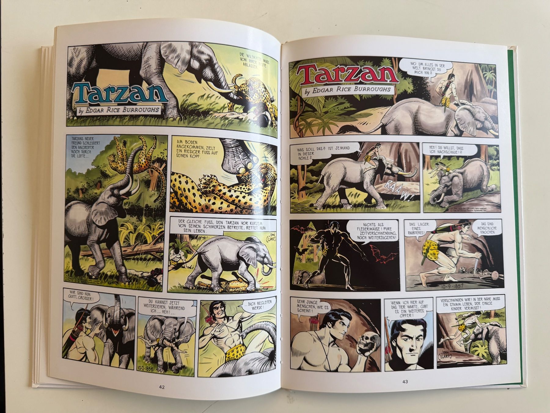 Comics: TARZAN HARDCOVER SONNTAGSSEITEN JG. 1966 JOHN CELARDO – Gebraucht aus Münsingen von Ganjam 7