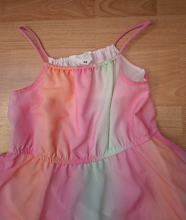 Kleider & Röcke: Mädchen Sommer-Kleid, bunt, Grösse: 140 – Gebraucht aus Wangen SZ von coni2204_10 2