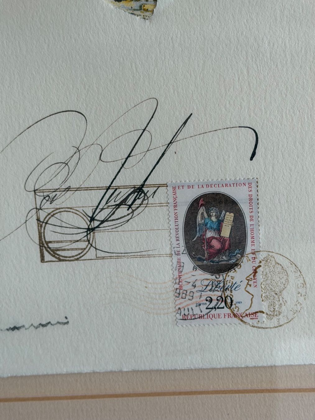 Gemälde: RICARDO BENAIM Mixed-Media-Kunstcollage – Gebraucht aus Basel von PAUL_ART 6