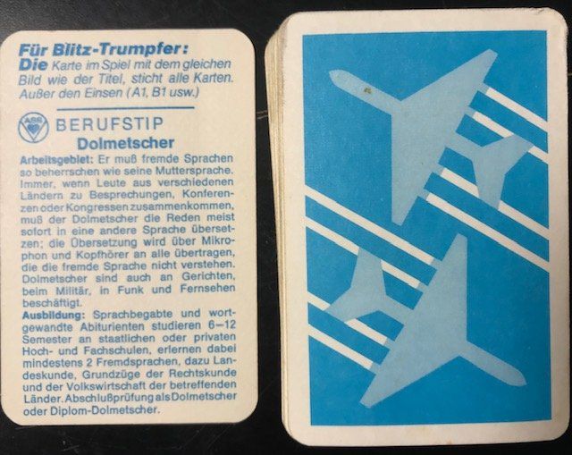 Giochi: Quartett Jets Düsenflugzeug Nr. 3207 – Usato da Zürich venduto da gigimai67 5