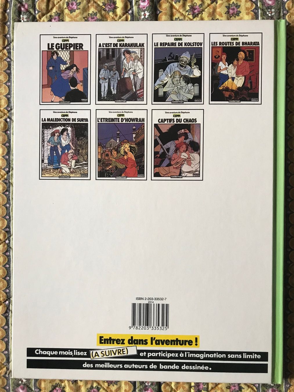 Fumetti: UNE AVENTURE DE STEPHANE - CEPPI - LE REPAIRE DE KOLSTOV – Usato da Commugny venduto da MCapital 3