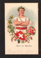 Bazenheid SG , Prägekarte Turner , gel. 11.Vl.1906