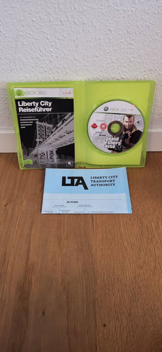 Microsoft Giochi: Xbox 360 - Grand Theft Auto 4 – Usato da Münsingen venduto da DigitaleSpielecke 2