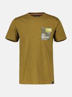 Lerros leichtes T-Shirt tobacco Gr. M