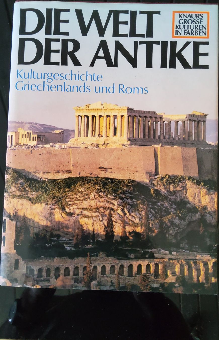 Libri: Buch "DIE WELT DER ANTIKE" 1980 – Usato da Grüningen venduto da VENOM59