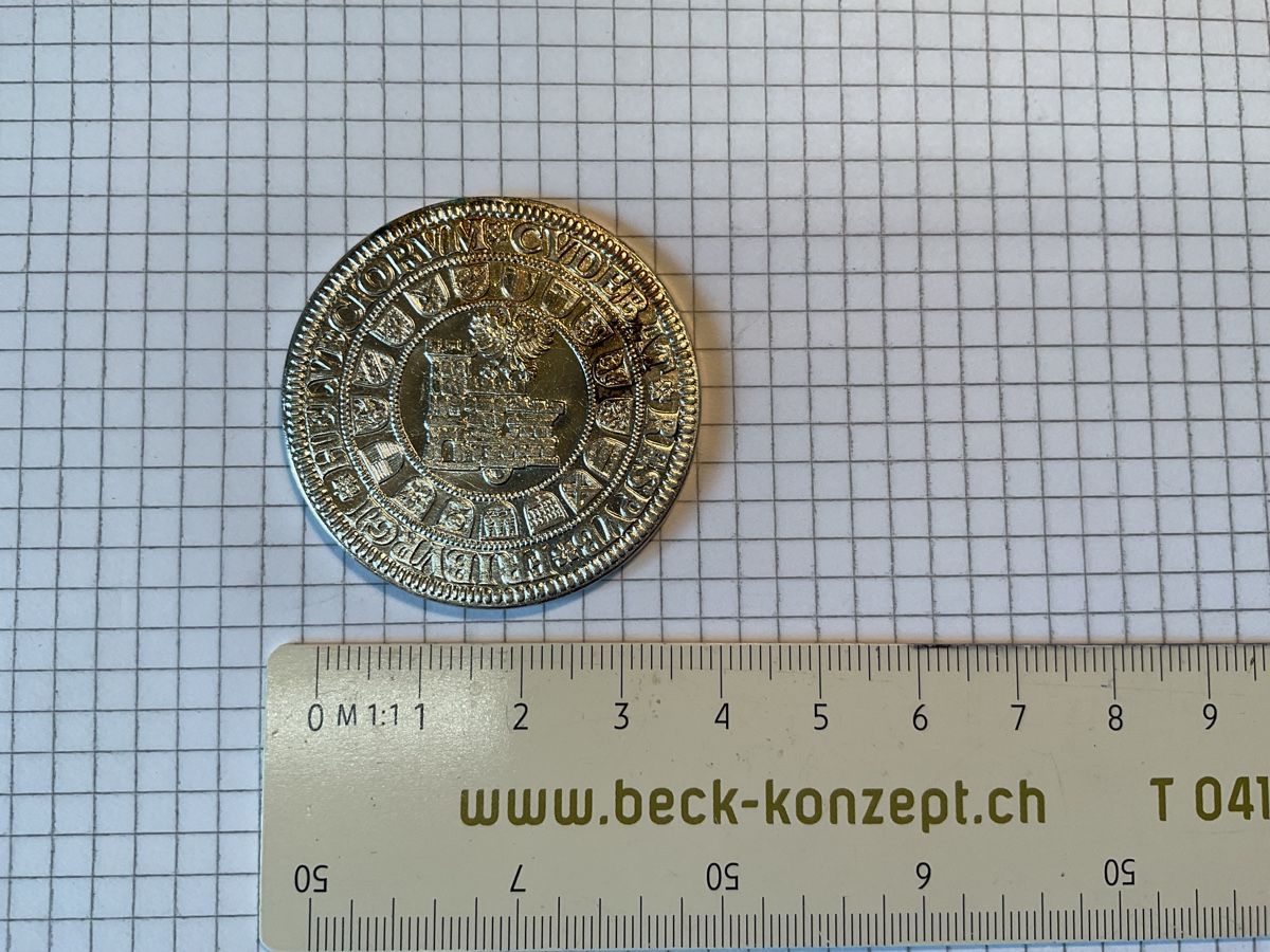 Tutti le monete: Freiburger Guldiner .Nachprägung – Usato da Ursenbach venduto da tho_8s6p 1