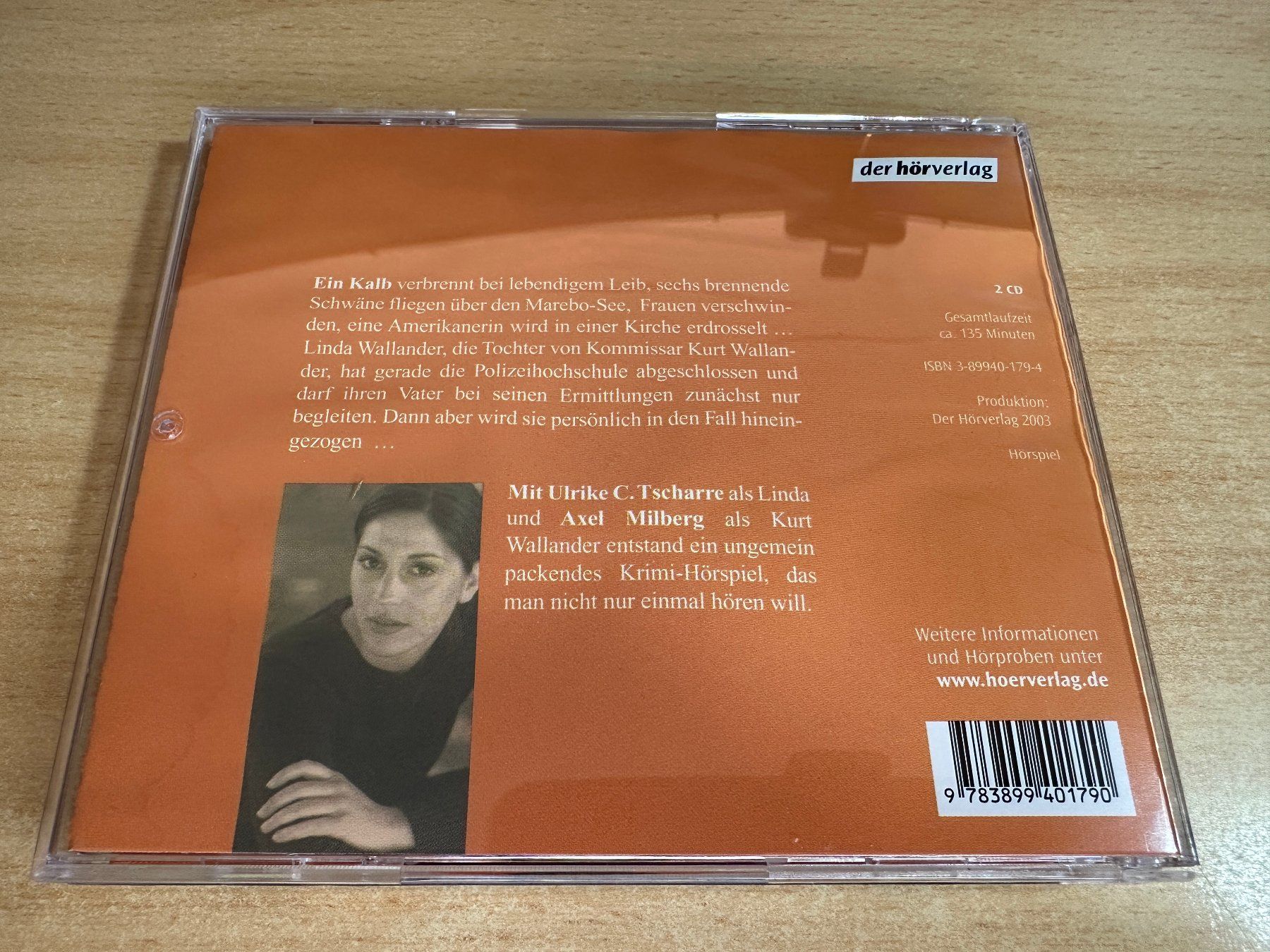 Audiolibri: P1 Henning Mankell -  Vor dem Frost - 2 CD – Usato da Rikon im Tösstal venduto da Alpenmutz 1