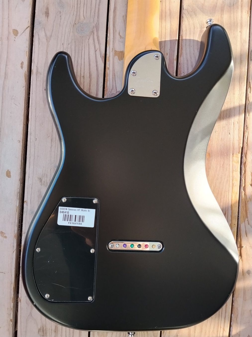 Musikinstrumente: Godin Session HT Matte Black - 12" Griffbrettradius – Gebraucht aus Uster von Rakinom 2