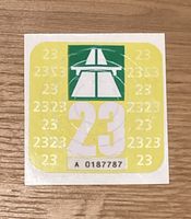 Autobahnvignette 2023 Neu Kind Kleber Sticker