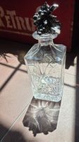 Mario Cioni Bleikristall Grappa / Whisky Karaffe Silber