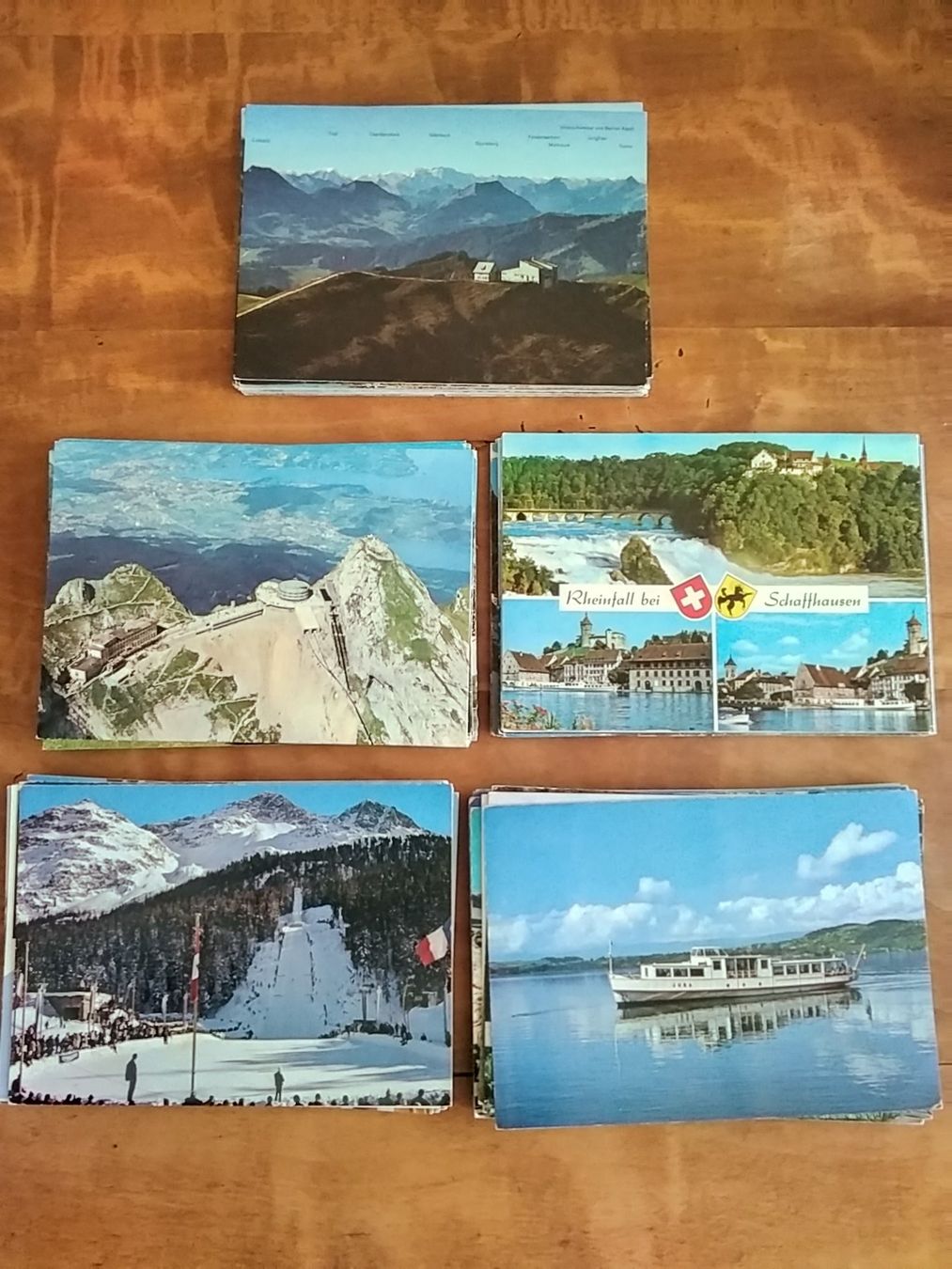 Ansichtskarten: Sammlung Ansichtskarten Schweiz farbig 600 Stück – Gebraucht aus Appenzell von lama19 1