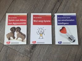 3 Minibücher: Spiele zur Förderung sozialer Kompetenz 