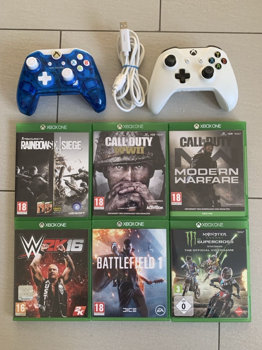 Giochi: Xbox One Spiele und Controller Bundle – Usato da Flims Waldhaus venduto da Sergio333