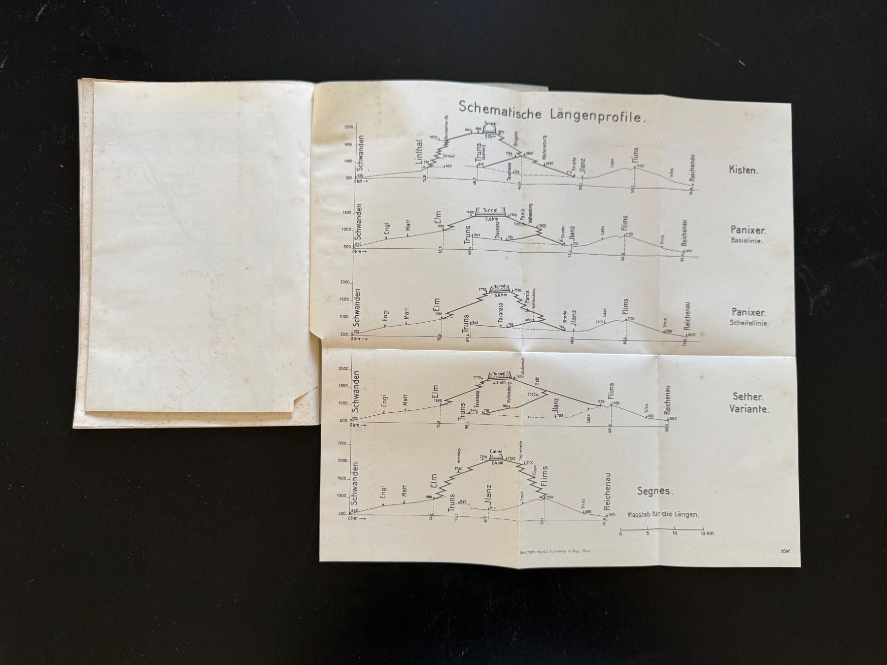 Libri: Zur Frage einer Strassenverbindung Glarus-Graubünden – Usato da Erstfeld venduto da Uhu1980 7